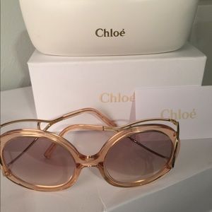 Authentic Chloe " Jackson " sunglasses with case